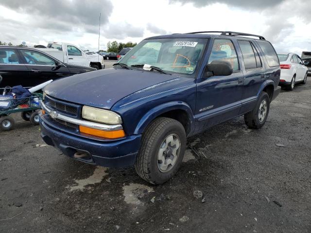 VIN: 1GNDT13W92K127441 Auction: COPART Lot: 58529152 Location: VA - FREDERICKSBURG 1GNDT13W92K127441 CHEVROLET BLAZER 2002 BLUE Photo 2