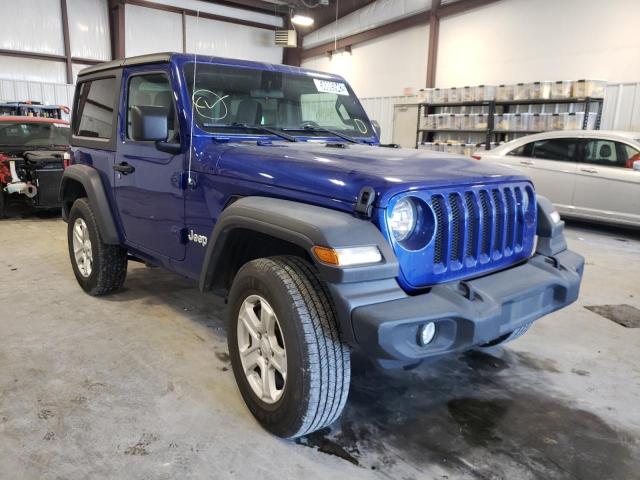 Salvage cars for sale from Copart Byron, GA: 2020 Jeep Wrangler S