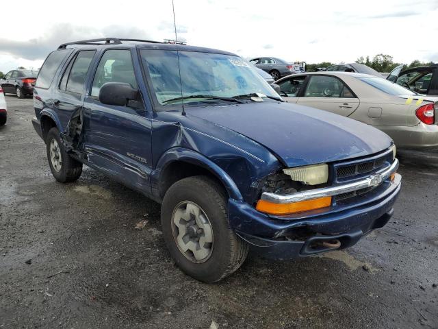 VIN: 1GNDT13W92K127441 Auction: COPART Lot: 58529152 Location: VA - FREDERICKSBURG 1GNDT13W92K127441 CHEVROLET BLAZER 2002 BLUE Photo 1
