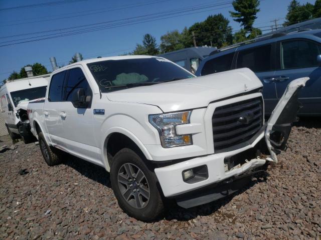 Salvage cars for sale from Copart Chalfont, PA: 2015 Ford F150 Super
