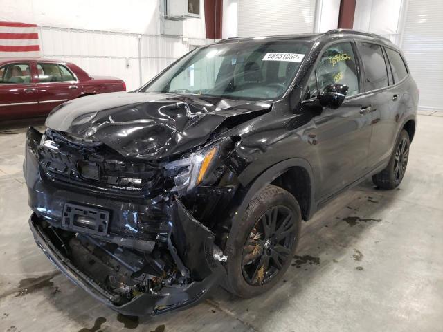 2021 HONDA PILOT BLAC 5FNYF6H70MB052354