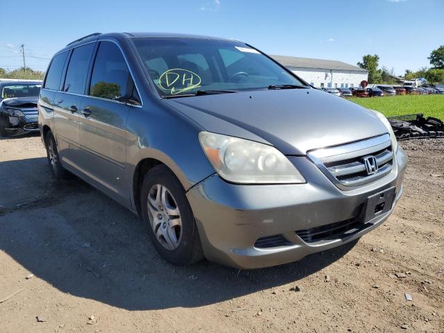 Salvage cars for sale from Copart Columbia Station, OH: 2007 Honda Odyssey EX