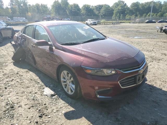 Salvage cars for sale from Copart Waldorf, MD: 2016 Chevrolet Malibu LT