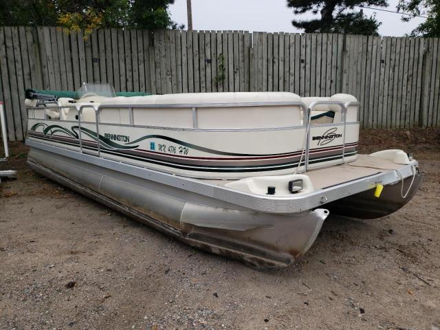 Salvage boats for sale at Ham Lake, MN auction: 2000 Bennche Pontoon