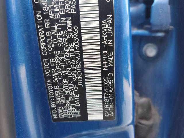 2018 TOYOTA PRIUS C - JTDKDTB39J1603966