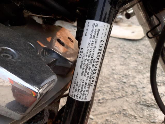 2003 YAMAHA XV1600 AS JYAVP02Y43A002817