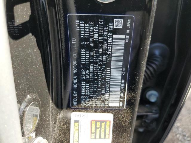 2018 HONDA CLARITY TO - JHMZC5F37JC016191
