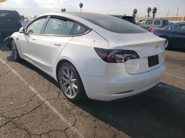  TESLA MODEL 3 2021 Білий