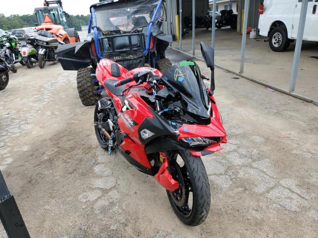 Salvage motorcycles for sale at Austell, GA auction: 2021 Kawasaki EX400