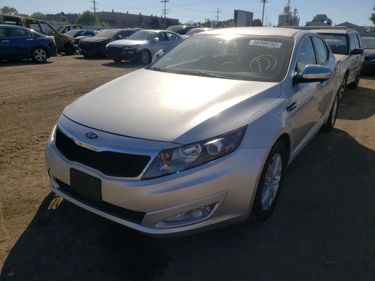 2012 Kia Optima Lx vin: KNAGM4A78C5286187