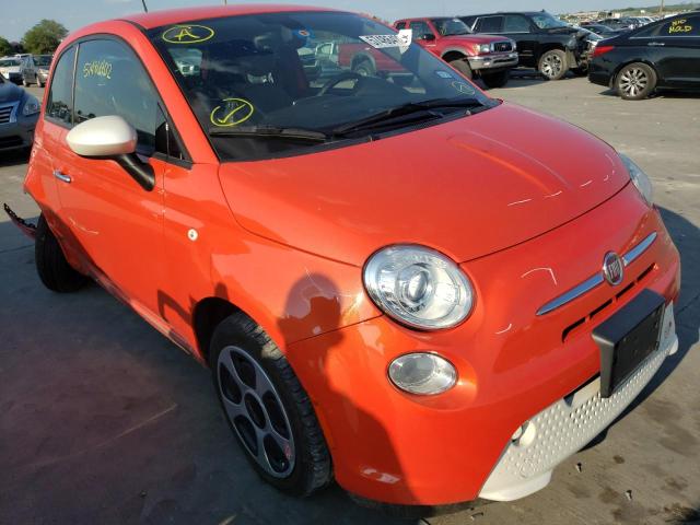 Fiat 500 salvage cars for sale: 2016 Fiat 500 Electr