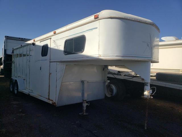 Trail King salvage cars for sale: 1993 Trail King Horse Trailer