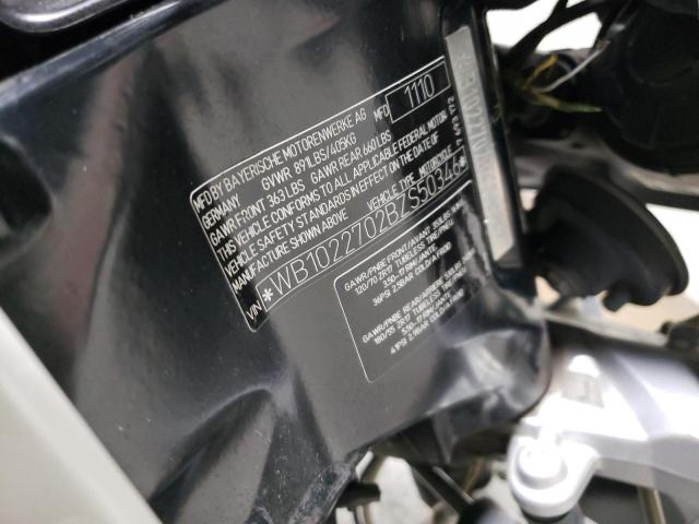 2011 BMW F800 R WB1022702BZS50346