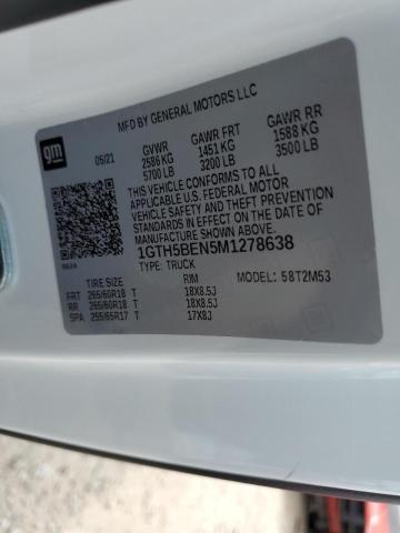 2021 GMC CANYON ELE 1GTH5BEN5M1278638