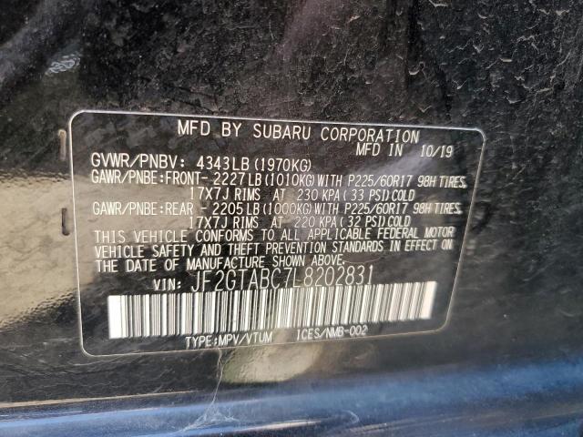 JF2GTABC7L8202831 Subaru Crosstrek