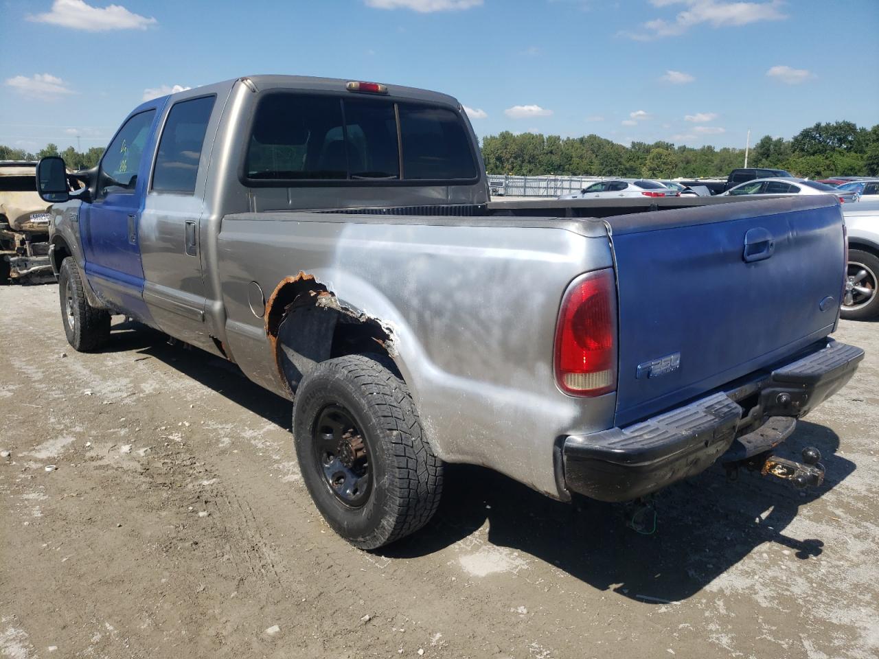 2002 Ford F250 Super Duty VIN: 1FTNW21L12EB95783 Lot: 58675472