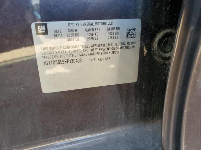 2015 CHEVROLET MALIBU 2LT - 1G11D5SL5FF120498