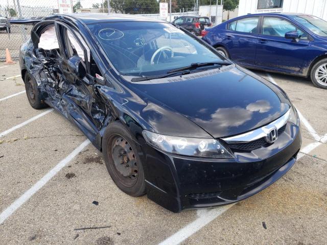 Salvage cars for sale from Copart Moraine, OH: 2009 Honda Civic LX