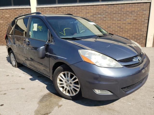 Salvage cars for sale from Copart Wheeling, IL: 2007 Toyota Sienna XLE
