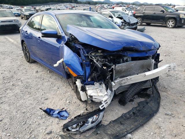 Salvage cars for sale from Copart Madisonville, TN: 2019 Honda Civic EX