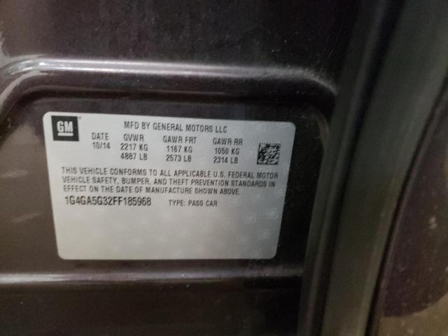 2015 BUICK LACROSSE #3302733010