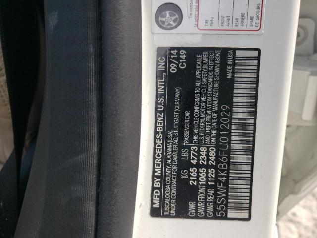 2015 MERCEDES-BENZ C - 55SWF4KB6FU012029