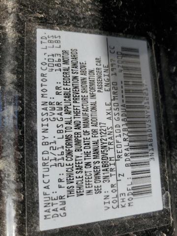 3N1AB8DV5NY212217 Nissan SENTRA SR