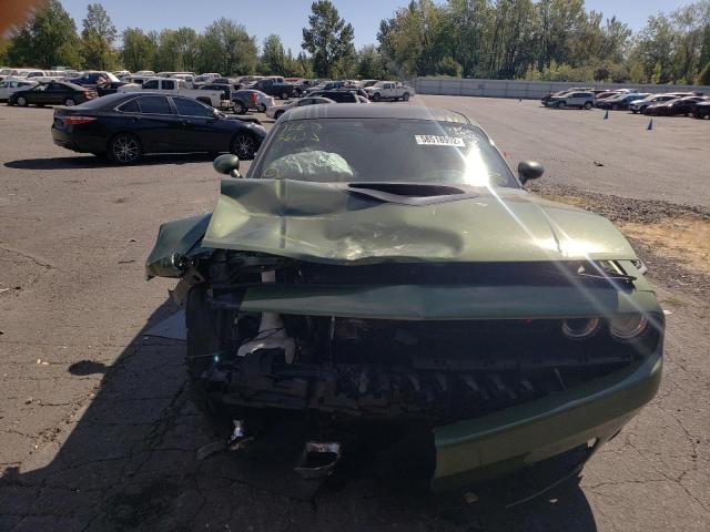 VIN: 2C3CDZBT5KH747903 Auction: COPART Lot: 58518992 Location: OR - PORTLAND NORTH 2C3CDZBT5KH747903 DODGE CHALLENGER 2019 GREEN Photo 9
