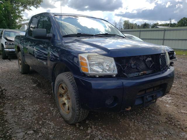 Salvage cars for sale from Copart Central Square, NY: 2006 Nissan Titan XE