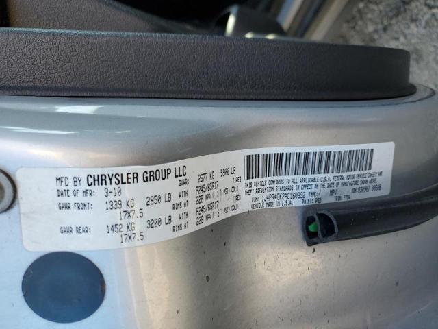 1J4PR4GK2AC160992 Jeep Grand Cherokee Laredo