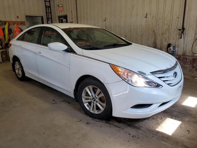 Salvage cars for sale from Copart Lyman, ME: 2012 Hyundai Sonata GLS