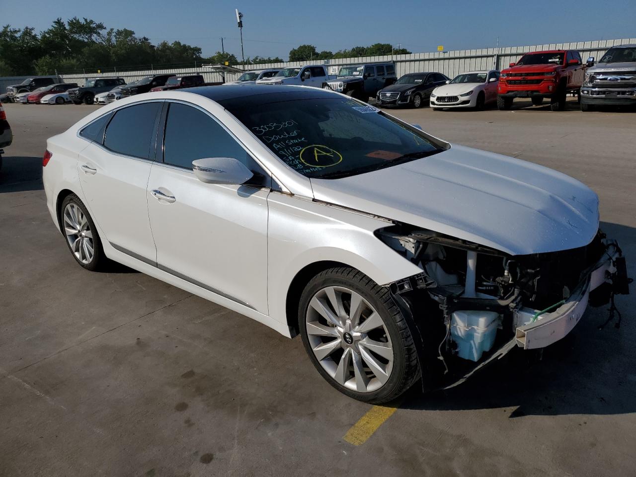 KMHFH4JG9HA583305 HYUNDAI AZERA LIMI 2017