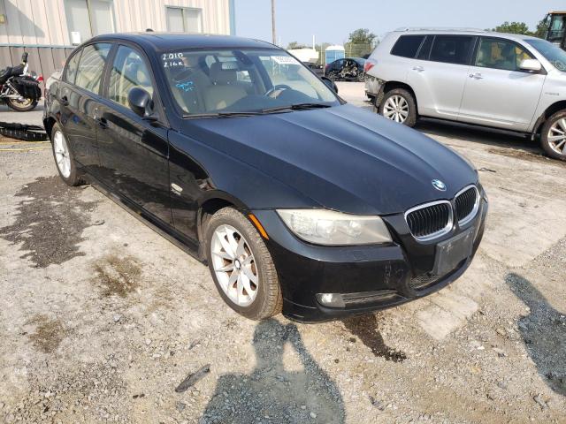 VIN: WBAPK5C54AA651329 Auction: COPART Lot: 59529052 Location: PA - CHAMBERSBURG WBAPK5C54AA651329 BMW 3 SERIES 2010 BLACK Photo 1