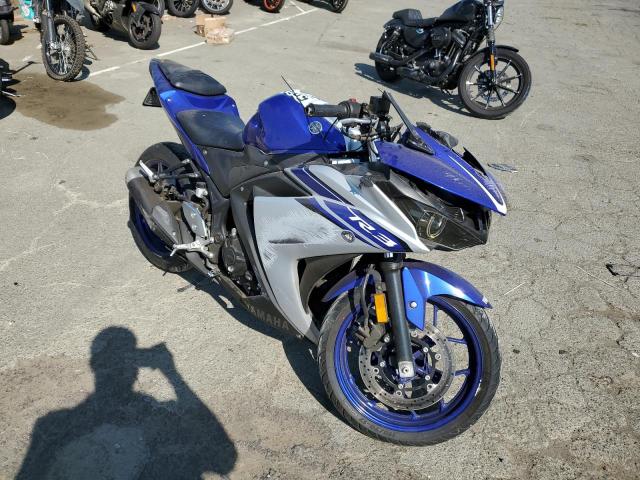 Salvage cars for sale from Copart Martinez, CA: 2016 Yamaha YZFR3