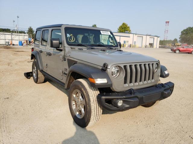 Salvage cars for sale from Copart Finksburg, MD: 2021 Jeep Wrangler U