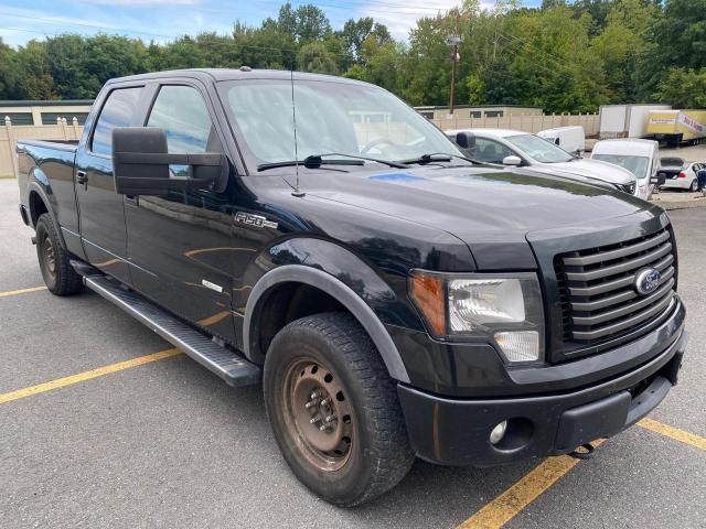 Salvage cars for sale from Copart Billerica, MA: 2012 Ford F150 Super