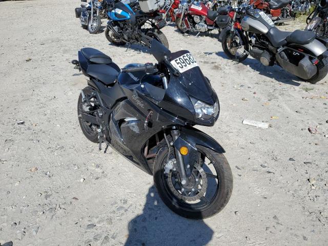 Salvage cars for sale from Copart Candia, NH: 2011 Kawasaki EX250 J