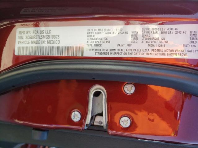 2021 RAM 2500 LIMIT 3C6UR5TL5MG510928