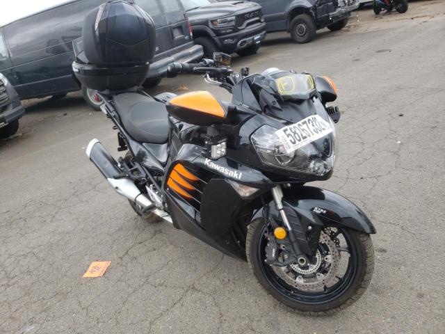 Salvage cars for sale from Copart Woodburn, OR: 2015 Kawasaki ZG1400 E