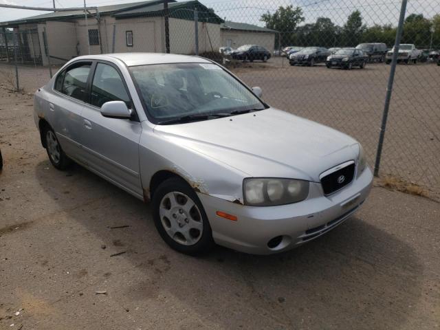 Salvage cars for sale from Copart Ham Lake, MN: 2001 Hyundai Elantra GL