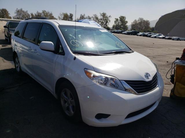 Salvage cars for sale from Copart Colton, CA: 2013 Toyota Sienna LE