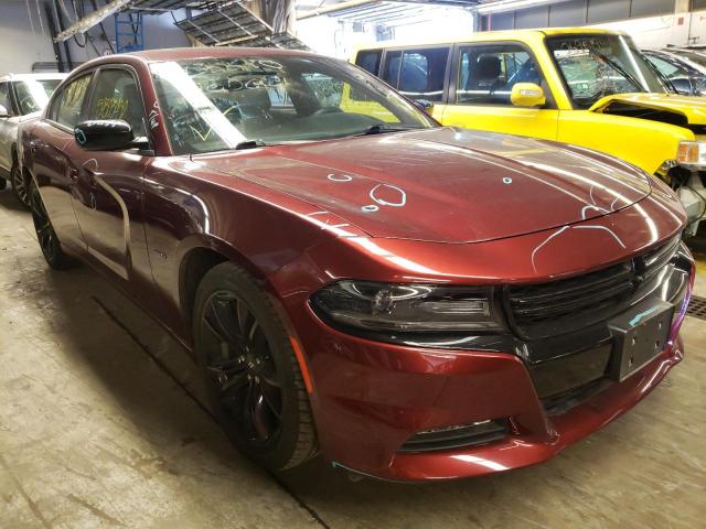 Salvage cars for sale from Copart Wheeling, IL: 2017 Dodge Charger R