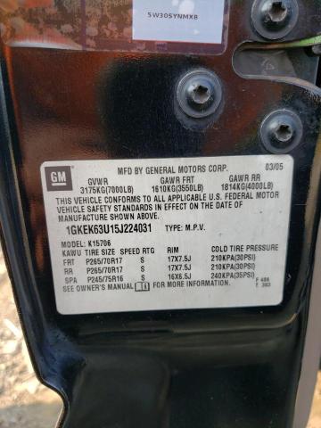 1GKEK63U15J224031 GMC YUKON DENALI
