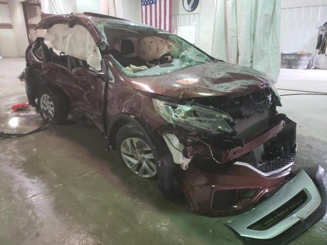 Salvage cars for sale from Copart Leroy, NY: 2015 Honda CR-V EX