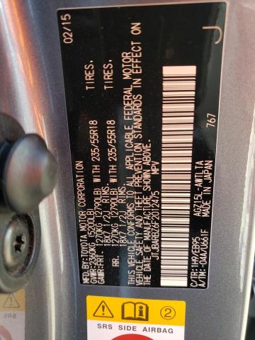 2015 LEXUS NX 200T JTJBARBZ6F2012475