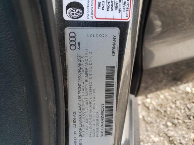 2016 AUDI S6 PREMIUM WAUF2AFC4GN082059