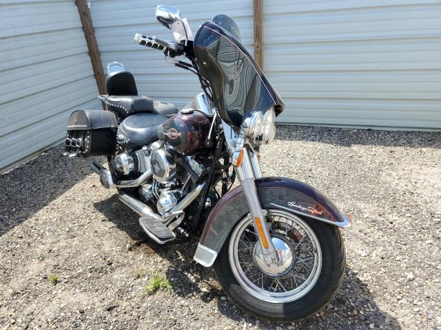 Salvage motorcycles for sale at Newton, AL auction: 2005 Harley-Davidson Flstc