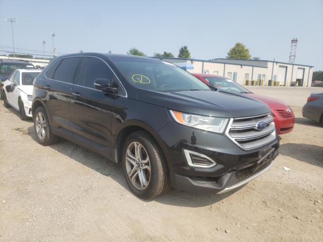 Salvage cars for sale from Copart Finksburg, MD: 2015 Ford Edge Titanium