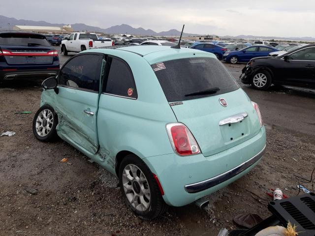 2017 FIAT 500 LOUNGE 3C3CFFCR7HT550677