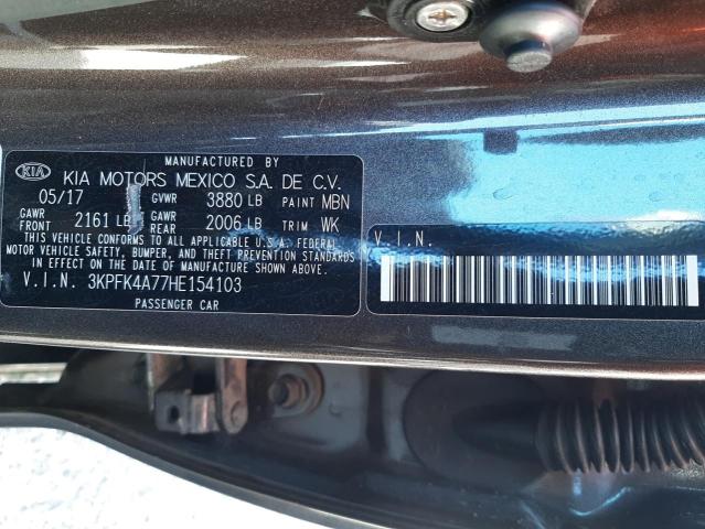3KPFK4A77HE154103 KIA FORTE LX
